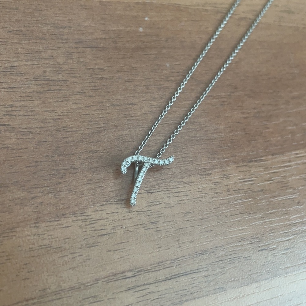 Monogram T Necklace - image 3